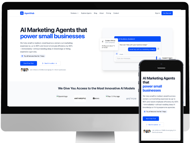 SMB Agency project screenshot